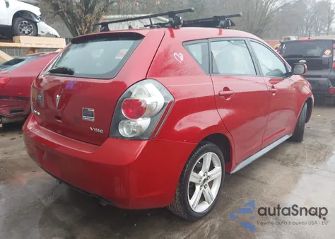 2009 Pontiac Vibe из США, поврежденный, VIN 5Y2SP67029Z451324